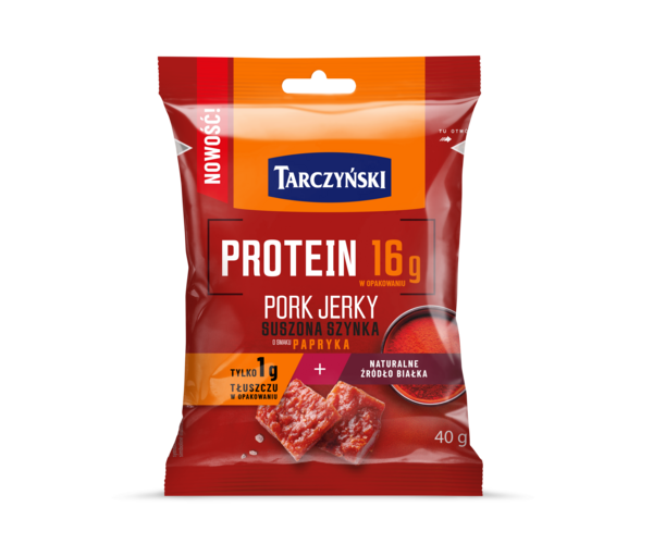 Tarczyński Protein Pork Jerky z Papryką