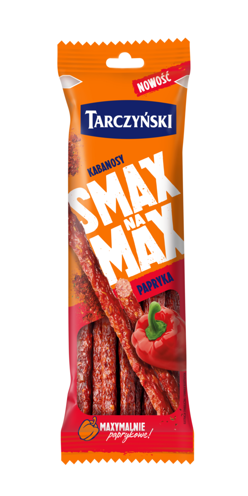 Kabanosy Smax na Max z Papryką