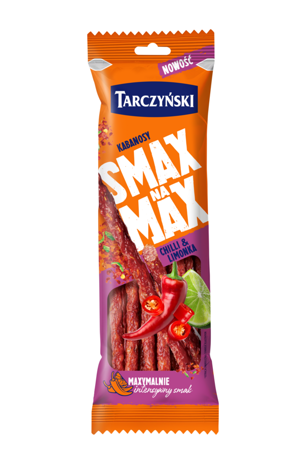 Kabanosy Smax na Max Chilli&Lime