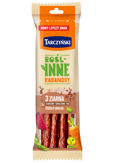 Three-Grain Plant-Based Kabanos