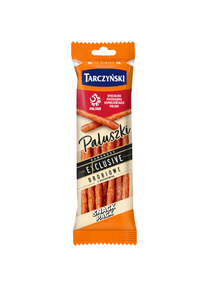Snack Pack Kabanosy Paluszki Exclusive Drobiowe z Wieprzowiną