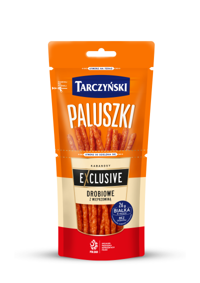 Kabanosy Exclusive Paluszki Drobiowe z Wieprzowiną