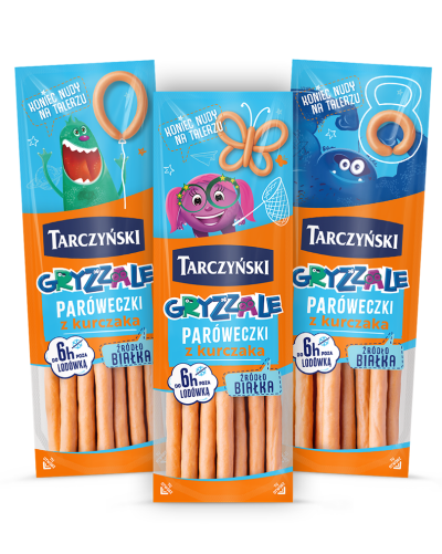 Gryzzale Paróweczki z Kurczaka