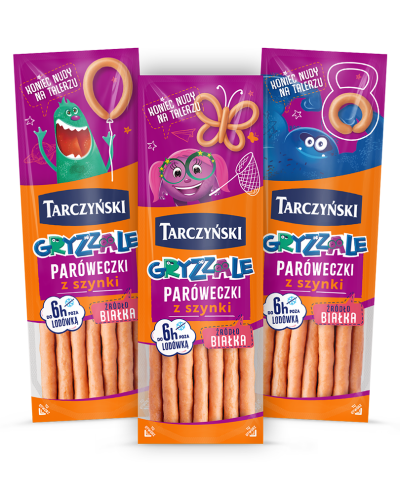 Gryzzale Paróweczki z Szynki