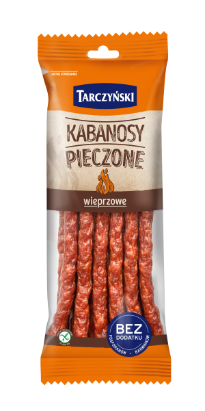 Kabanosy Pieczone Wieprzowe