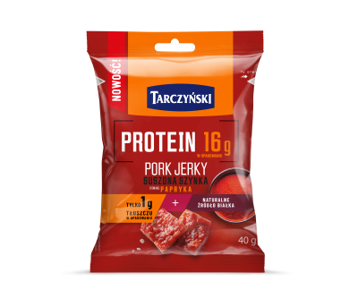 Tarczyński Protein Pork Jerky z Papryką