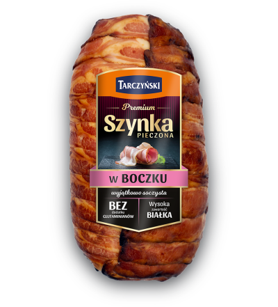 Bacon-Roasted Ham