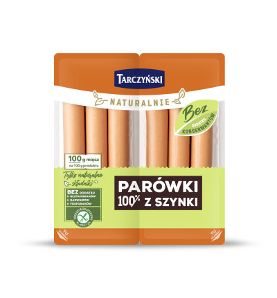 Parówki 100% z szynki