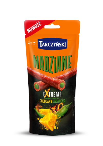 Kabanosy Nadziane Extreme Cheddar&Jalapeno